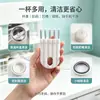 Escova Flexível para Tampa de Copo Gadget Doméstico de Cozinha Copo Térmico Limpeza de Ranhuras de Mamadeira Escova de Limpeza Multifuncional