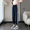 Pantalones Jogger de Seda de Hielo Estilo Nuevo 2026 para Mujer, Verano Delgado de Corte Amplio, Adelgazantes Versátiles Casuales Deportivos