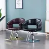 Cadeira profissional para salão de cabeleireiro, simples e multifuncional, cadeira giratória para corte de cabelo, cadeira profissional durável para corte de cabelo