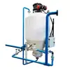Sistema de transporte neumático de fase densa a presión positiva para cenizas de carbón y polvo mineral, utilizando un transportador de lecho fluidizado y un dispositivo de transporte cerrado