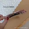 Grampo de Cabelo Adulto Coreano Simples Elegante na Parte de Trás da Cabeça Laço de Tecido Rosa Presilha de Mola Presilha de Rabo de Cavalo Acessório de Cabelo Flor