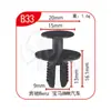 Clips de Fijación Rápida Universal Xinyida para Parachoques Delantero y Trasero, Guardabarros y Maletero de Coche