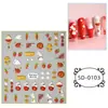 Stickers Adhesivos DIY Graffiti Transfronterizos Impermeables 5D Relieve Estéreo Stickers Creativos Lindos para Niños Dibujos Animados Estudiantes
