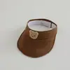 Sombrero de bebé coreano Yipan, nuevo sombrero de sol de oso de dibujos animados de verano para salidas, sombrero de protección solar, gorra visera para bebé