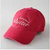Gorra de Béisbol de Color Sólido Bordada con Letras de Parte Superior Suave a la Moda para Hombres y Mujeres, Simple Casual Versátil para Viajes Sombrero de Sol para Exteriores