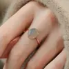 Yuhong 2024 Nuevo Estilo Tushan Ziyuan Anillo de Agua Morado y Transparente para Mujer Nicho de Lujo Accesible Diseño de Alta Gama Exquisito y Versátil