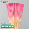 Tiras de bambú tiras de bambú tiras de bambú hechas a mano pulidas lisas tiras de bambú especiales materiales de tejido de bambú para bricolaje materiales de estudiante de colores
