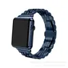 Para apple appl watch correa de reloj inteligente siete bolas banda de acero acero inoxidable 304 metal huawei samsung