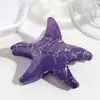 Horquilla Creativa de Moda Transfronteriza con Gradiente de Estrella de Mar Oceánica para la Parte Posterior de la Cabeza, Dulce Horquilla de Tiburón Horquilla Accesorios para el Cabello al por Mayor