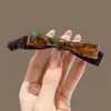 Pinza para el pelo de plátano con lunares estilo coreano para mujer, versátil y simple, nuevo modelo 2026, moderno y elegante, pinza para el pelo de alto valor estético