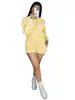 Ropa de Mujer Transfronteriza Europea y Americana Sexy Chica Caliente Manga Larga Cremallera Malla en Contraste Pantalones Cortos Traje de Dos Piezas para Mujer