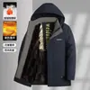 Venta directa de fábrica abrigo de algodón de invierno para hombre, forro polar, engrosado, cálido, chaqueta de algodón casual de negocios JR872