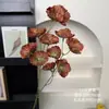 Flores de amapola artificiales de 12 cabezas, arreglos de amapolas de alta gama con múltiples cabezas, adecuados para decoraciones de techo de salones de bodas, flores de seda al por mayor