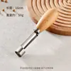 Cuchillo Pelador de Acero Inoxidable 304 Cocina Hogar Abridor de Cerveza Colador de Alimentos Rallador Doble Cabeza para Melón Batidor de Harina
