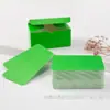 Tarjeta en blanco de papel kraft redondeada tarjeta pequeña tarjeta de papel para escribir a mano tarjeta de mensaje tarjeta de palabras en inglés 200
