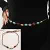 Accesorios Bohemios Cuerda de Cintura Étnica Decorativa Cadena de Cintura para Vestido Nuevo Estilo Retro Cinturón Trenzado Cinturón para Mujer