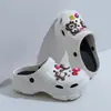 2026 Novo Estilo Coreano Ins Tendência Moda Plataforma Shoes com Buracos Feminino Verão Casual Antiderrapante Versátil Sandálias de Praia