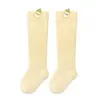 Calcetines de Bebé Verano Ultra-Delgados Tipo Malla a Algodón Recién Nacido Niña Calcetines Anti-Mosquitos Encaje Princesa Niños Calcetines