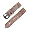 Pulseiras de Couro Genuíno Personalizadas para Homens e Mulheres, Amostras e Fotos, Pulseiras de Relógio Personalizadas Privadamente, Acessórios de Pulseira para Smartwatch em Couro de Rédea de Cavalo