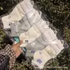 Meias Esportivas de Algodão com Malha de Renda Feminina Meifulong, Tricô Sem Costura Feito à Mão com Cartão, Produção em Massa, Tamanho 26, Verão