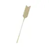 Barista Acero Inoxidable Metal Creativo Palillos para Cócteles Martini Palillos Decorativos Palillos para Aceitunas Tenedores para Frutas Palillos para Frutas China