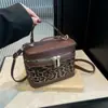 Bolso de Verano Casual Simple para Mujer 2025 Nuevo Bolso de Mano Vintage Diseño de Nicho Moda Tendencia Bolso de Hombro Cruzado