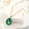 Collar de Aleación de Diseño Nicho Estilo Coreano de Gama Alta para Mujer, Cadena para Clavícula de Temperamento Lujoso Joyería al por Mayor
