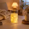 Luz de vela eletrônica simulada LED, acrílico, para casamentos, fotografia, role-playing, iluminação de guia, Natal, aniversários e expressar amor, luz de ambiente