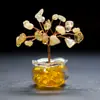 Producto popular transfronterizo: Árbol de Citrino, Cuenco del Tesoro, Taza de Té, Grava de Cristal Natural, Árbol del Dinero, Decoración Creativa Hecha a Mano para el Hogar