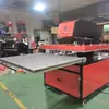 FUENTE Origen Máquina de estampado en caliente neumática de gran tamaño Máquina de prensado en caliente de doble estación con prensa de calor de tracción al por mayor