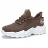 Zapatos para mujer 2026 verano nuevos zapatos de malla transpirable transfronterizos talla grande zapatos de running de suela gruesa zapatos casuales para exteriores TEMU