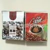 Fornecimento direto da fábrica saco de café aluminizado composto selado em três lados impressão colorida composta aluminizada embalagem de alimentos saco plástico