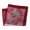 Fabricante Original Em Estoque Lenço de Seda Pequeno Quadrado para Pescoço 23cm Bolso de Terno Masculino Lenço de Seda Poliéster Homens de Negócios