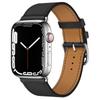 Adequado para Apple Leather Strap Oficial iwatch345678se/ultra Top Layer Cowhide Strap