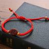Ser No. 1 Pulsera Regalo para Estudiante Estilo Étnico Tejido a Mano Bendición para Examen de Admisión Cuerda Roja Cuerda de Mano Venta al por Mayor