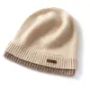 % Gorro de cachemira para mujer, de punto con bloques de color, cálido, de moda, resistente, turbante, gorro casual para hombre, gorro de cachemira Wuqinghe