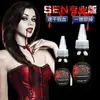 Cápsula de Plasma Escupiendo Sangre para Maquillaje de Halloween, Película Artificial de Broma para Cine y Televisión, Pasta de Plasma Falsa