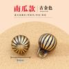 Fivela de Contas Vintage de Metal Botão de Fivela Pan Cheongsam Botão de Flor Decorativa Pequeno Estilo Chinês Hanfu Traje Tang Traje Antigo