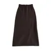 Novedades para otoño/invierno 2026: Conjunto de suéter 100% cachemira pura, conjunto de dos piezas de chaleco de punto sin mangas y falda, estilo delicado
