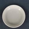 Louça de melamina, prato pequeno branco puro, prato de sabor comercial, prato para panela quente, prato para lanche, prato para lanche, prato de porcelana de imitação, atacado