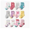 KID'S BASIC Amazon Novas Crianças Cartoon Meias de Algodão Dispensando Meias de Chão Meias de Bebê para Meninas