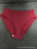 Bragas Rayadas Estilo Exportación Color Borgoña para Mujer con Canalé Grueso, Transpirables, Sexy, Sencillas, Cómodas Ropa Interior para Mujer al por Mayor