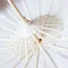 Paraguas de papel en blanco para pintar a mano para niños grandes, medianos y pequeños, manualidad de paraguas blanco para manualidades de jardín de infantes y escuela primaria