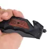 Faca dobrável para exterior Aço inoxidável Defesa pessoal Faca de frutas Alta dureza Faca de sobrevivência Camuflagem Portátil Amazon Faca dobrável