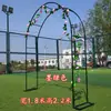 Suporte de Flores em Arco Estrutura de Treliça Suporte de Flores Rosa para Jardim Planta Pothos Clematis Suporte para Plantas Arco de Flores para Exterior Decoração de Pátio