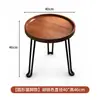 Mesa de centro sala de estar hogar plegable mesa pequeña mesa auxiliar de sofá mesa de esquina mesa de té de balcón mesa redonda pequeña portátil mesa de puesto