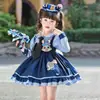 Vestido de Princesa para Niña Disfraz de Policía Conejo Nuevo Primavera 2026 para Niños Vestido Judy para Bebé Falda para Niña