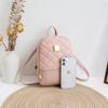 Mochila pequeña nuevo rombo tendencia versátil mochila multifunción mochila escolar para niñas 2022mochila para mujer