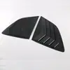 Defletor de janela traseira 23CRV modificação de carro adequado para Honda CRV persiana janela traseira triângulo coluna D decoração de brânquias de tubarão