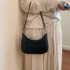 Bolsa Personalizada Estilo Dulce al por Mayor Bolsa Luna Nueva Bolsa para Mujer 2026 Verano Nuevo Bolso de Hombro con Cadena Tejida Bolso Cruzado de Moda